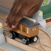 Fisher-Price HBJ82 Thomas and Friends Wooden Railway Knapford Station Passenger Pickup Playset