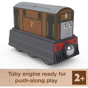 Fisher-Price HBJ94 Thomas and Friends Wooden Railway Toby Engine
