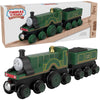 Fisher-Price HBK13 Thomas and Friends Wooden Railway Emily Engine and Coal-Car