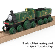 Fisher-Price HBK13 Thomas and Friends Wooden Railway Emily Engine and Coal-Car