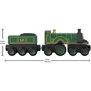 Fisher-Price HBK13 Thomas and Friends Wooden Railway Emily Engine and Coal-Car