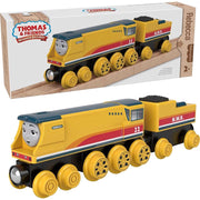 Fisher-Price HBK14 Thomas and Friends Wooden Railway Rebecca Engine and Coal-Car