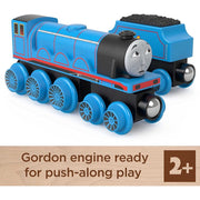 Fisher-Price HBK17 Thomas and Friends Wooden Railway Gordon Engine and Coal-Car