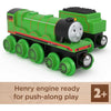 Fisher-Price HBK18 Thomas and Friends Wooden Railway Henry Engine and Coal-Car
