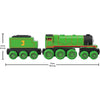 Fisher-Price HBK18 Thomas and Friends Wooden Railway Henry Engine and Coal-Car