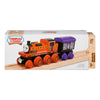 Fisher-Price HBK23 Thomas and Friends Wooden Railway Nia Engine and Cargo Car