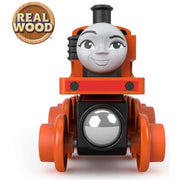 Fisher-Price HBK23 Thomas and Friends Wooden Railway Nia Engine and Cargo Car