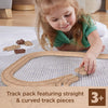 Fisher-Price HDX05 Thomas and Friends Wooden Railway Straights and Curves Clackety Track Pack