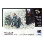 Master Box 03571 1/35 Whos That? German Mountain Troops & Soviet Marines Spring 1943