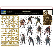 Master Box 03571 1/35 Whos That? German Mountain Troops & Soviet Marines Spring 1943