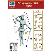 Master Box 24004 1/24 Pin-up series Kit No. 4 Suzie