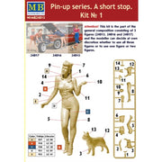 Master Box 24015 1/24 Pin-up series, A short stop No. 1 4820113081446