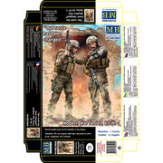 Master Box 24068 1/24 No. 1 Our route has been changed Figures Modern War Series Kit 4820113082252