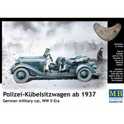 Master Box 35101 1/35 German Military Car Polizi Kuebelsitzwagen 1937