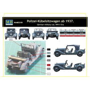 Master Box 35101 1/35 German Military Car Polizi Kuebelsitzwagen 1937