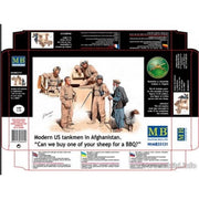 Master Box 35131 1/35 Modern U.S. Tankmen in Afghanistan Sheep for the BBQ 4820113080890
