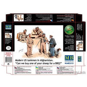 Master Box 35131 1/35 Modern U.S. Tankmen in Afghanistan Sheep for the BBQ 4820113080890
