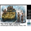 Master Box 1/35 The 101st Light Company US Paratroopers & British Tankman France 1944