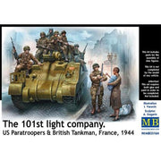 Master Box 1/35 The 101st Light Company US Paratroopers & British Tankman France 1944