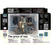 Master Box 35176 1/35 Europeam Civiliam on Bike 1944-45 The Price of War