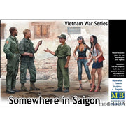 Master Box 35185 1/35 Somewhere in Saigon, Vietnam War Series