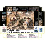 Master Box 35207 1/35 Modern Wars Danger Close Special Operations Team Present Day Plastic Model Figures Kit