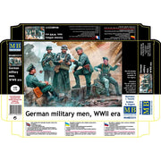 Master Box 35211 1/35 German Military Men WWII era Plastic Kit