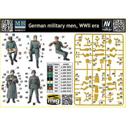 Master Box 35211 1/35 German Military Men WWII era Plastic Kit