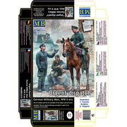 Master Box 35212 1/35 Urgent Dispatch German Military Men WWII era Plastic Model Figures Kit