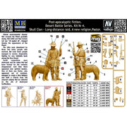 Master Box 35216 1/35 Post-apocalyptic fiction Desert Battle Series Skull Clan - Long-distance raid No.4