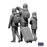 Master Box 35228 1/35 Russian-Ukrainian War series Kit No. 5. Refugees March 2022