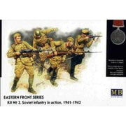 Master Box 3523 1/35 Eastern Front Series Kit No.2 Soviet Infantry in Action 1941-42 Plastic Model Kit