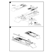 Modelcollect UA35022 Fist of War German E60 ausf.D 12.8cm tank