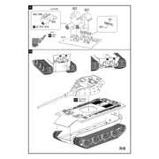 Modelcollect UA35022 Fist of War German E60 ausf.D 12.8cm tank