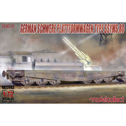 Modelcollect UA72043 1/72 German Schwerer Plattformwagen Type SSYMS 80