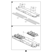 Modelcollect UA72043 1/72 German Schwerer Plattformwagen Type SSYMS 80