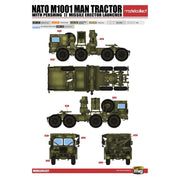 Modelcollect UA72084 NATO M1001 MAN Tractor & Pershing Missile Erector