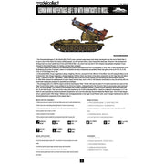Modelcollect 72106 1/72 German E-100 Panzer Weapon Carrier with Rheintochter 1 Missile Launcher