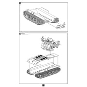 Modelcollect 72106 1/72 German E-100 Panzer Weapon Carrier with Rheintochter 1 Missile Launcher