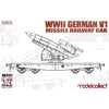 Modelcollect 1/72 WWII Germany V1 Missile Railway Car