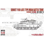 Modelcollect 1/72 Soviet T-80 Late Type Main Battle Tank 1990s-2010s 2 in 1