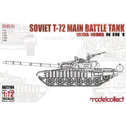 Modelcollect 1/72 Soviet T-72 Main Battle Tank 1970s-1990s 4 in 1