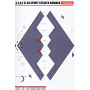 Modelcollect UA72214 USAF B-2A Spirit Stealth Bomber with AGM-158 Missile