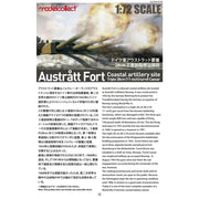 Modelcollect UA72344 Austratt fort coastal artillery site triple 28cm t