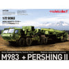 Modelcollect UA72360 1/72 USA M983 Hemtt Tractor With Pershing II Missile Erector Launcher New Version