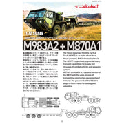 Modelcollect UA72361 1/72 USA M983A2 Hemtt Tractor and M870A1 Semi-Trailer