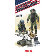 Meng HS-003 1/35 US Explosive Ordnance Disposal Specialist and Robots