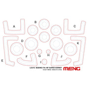 Meng LS-014 1/48 Boeing EA-18G Growler Electronic Attack Aircraft