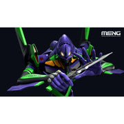 Meng MECHA-001L Multipurpose Humanoid Decisive Weapon Artificial Human Evangelion Unit-01 Pre-Coloured Edition