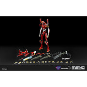 Meng MECHA-002L Multipurpose Humanoid Decisive Weapon Artificial Human Evangelion Unit-02 Pre-Coloured Edition